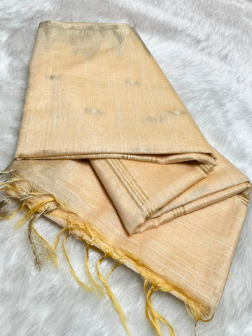 Golden Temple Border Art Silk Saree | Glow & Glitter Boutique