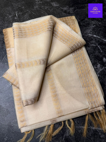 Swarna Kasavu Premium Saree | Glow & Glitter Boutique