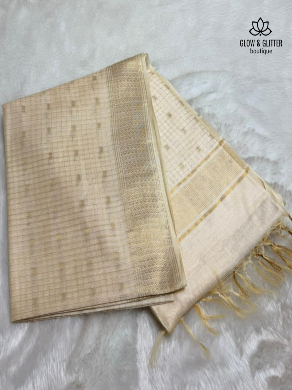 Art Silk Onam Special – Kerala Heritage Sarees | Glow & Glitter Boutique