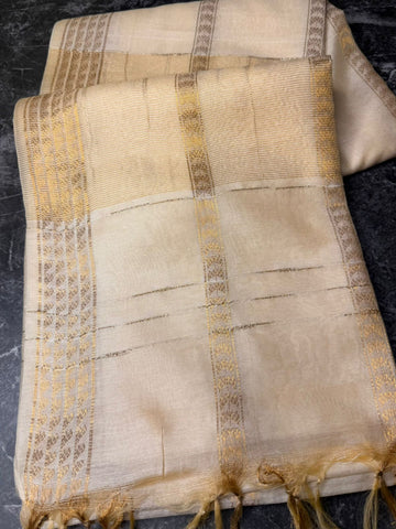 Swarna Kasavu Premium Saree | Glow & Glitter Boutique