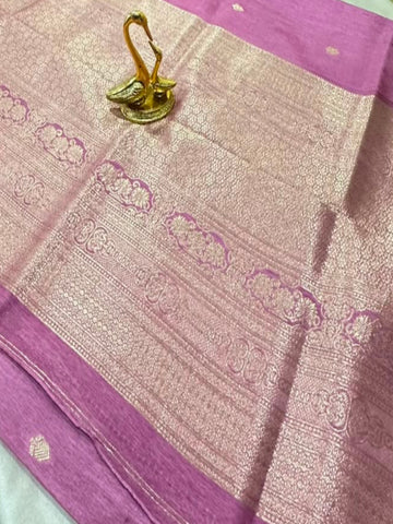 Viscose silk saree with blouse | Glow & Glitter Boutique