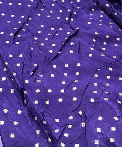 Vintage style viscose silk saree Lavender Purple Shade With Bentex Border | Glow & Glitter Boutique