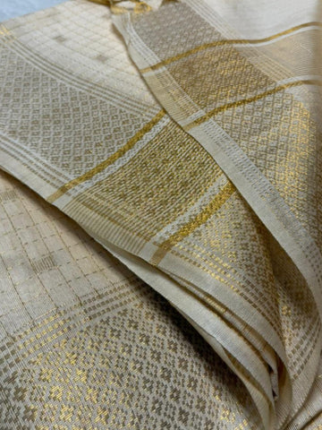 Art Silk Onam Special – Kerala Heritage Sarees | Glow & Glitter Boutique