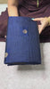 Straight dark blue | SEMI RAW SILK VARITIES